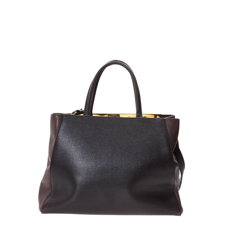 Bolsa-Fendi-2Jours-Elite-Bicolor-Marrom