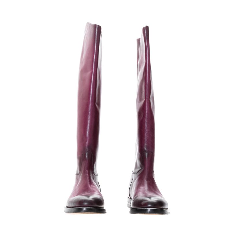 Bota-Gucci-Cano-Alto-Roxo