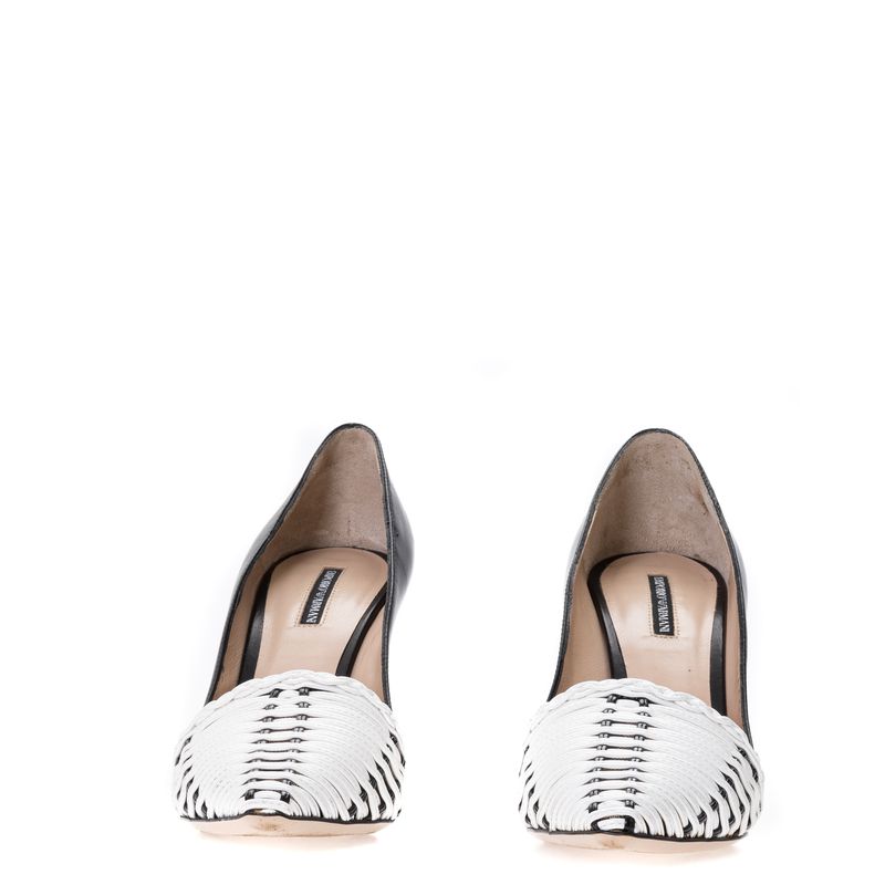 Scarpin-Emporio-Armani-Preto-e-Branco
