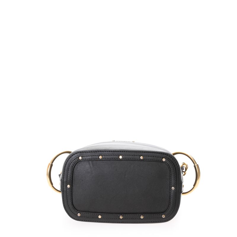 Bolsa-Chloe-Roy-Bucket-Couro-Cinza