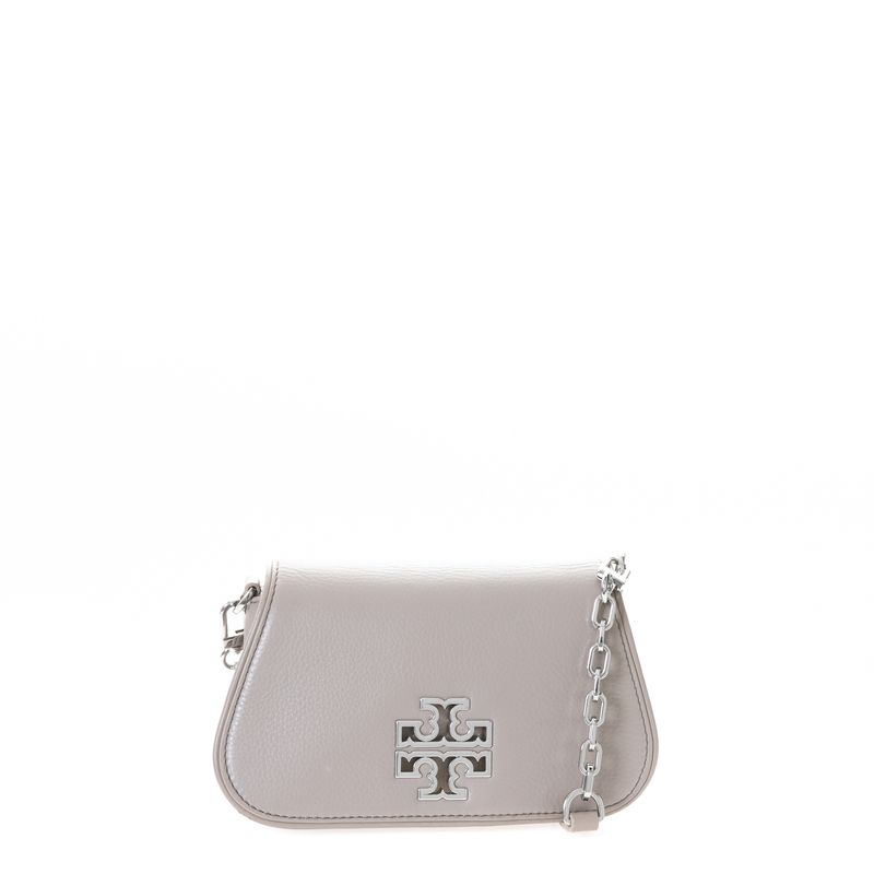 Bolsa-Tory-Burch-Crossbody-Couro-Cinza