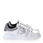 Tenis-Emporio-Armani-Couro-Branco-e-Prateado