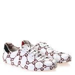 Tenis-Logo-GG-Gucci-Couro-Branco
