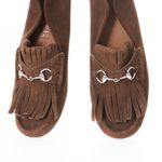 Mocassim-Gucci-Camurca-Marrom