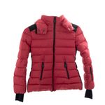 Casaco-Moncler-Metalasse-Vermelho-e-Preto-Infantil