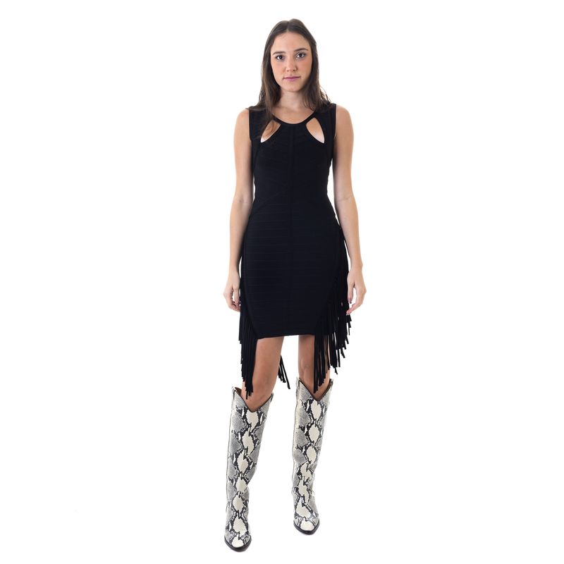 Vestido-Nevada-Love-Bandagem-Preto-com-Franjas