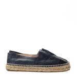 Espadrille-Chanel-CC-Couro-Preto-e-Azul-Marinho