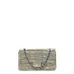 Bolsa-Chanel-Double-Flap-Media-Couro-Envernizado-com-Listras