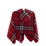 Poncho-Burberry-Gorro-e-Ziper-Vermelho-Infantil