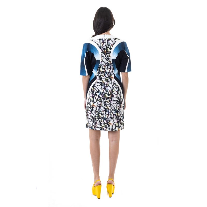 Vestido-Peter-Pilotto-Seda-Estampado-Azul