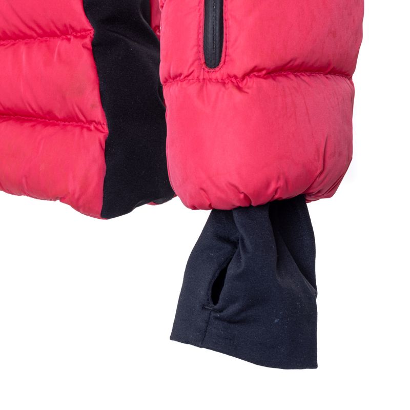 Casaco-Moncler-Metalasse-Vermelho-e-Preto-Infantil