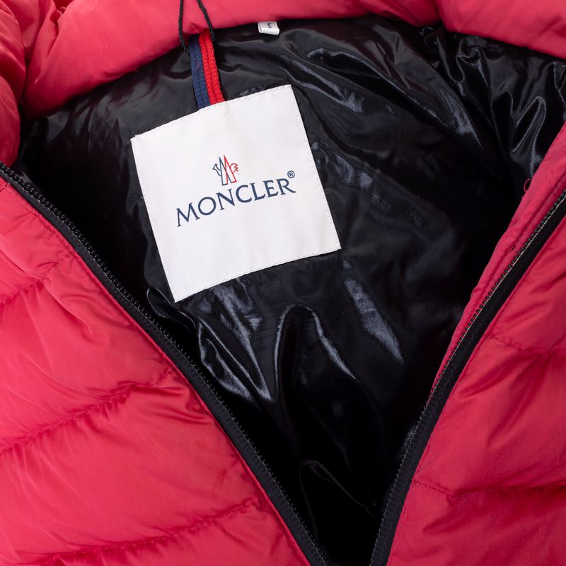 Casaco-Moncler-Metalasse-Vermelho-e-Preto-Infantil
