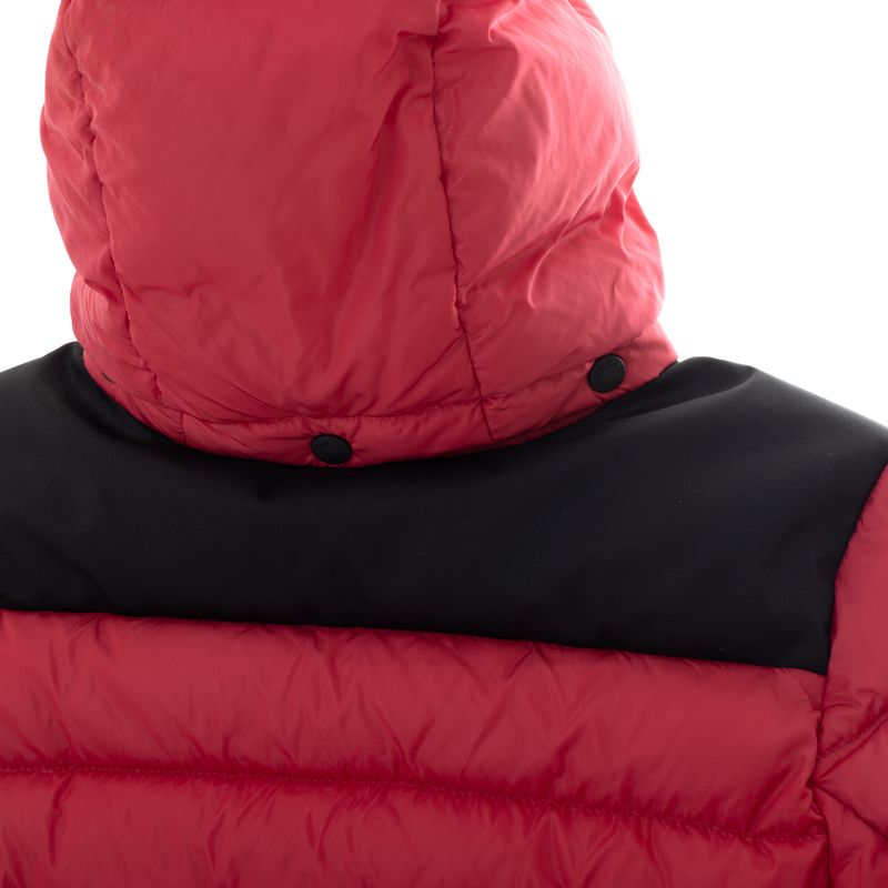Casaco-Moncler-Metalasse-Vermelho-e-Preto-Infantil
