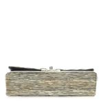 Bolsa-Chanel-Double-Flap-Media-Couro-Envernizado-com-Listras