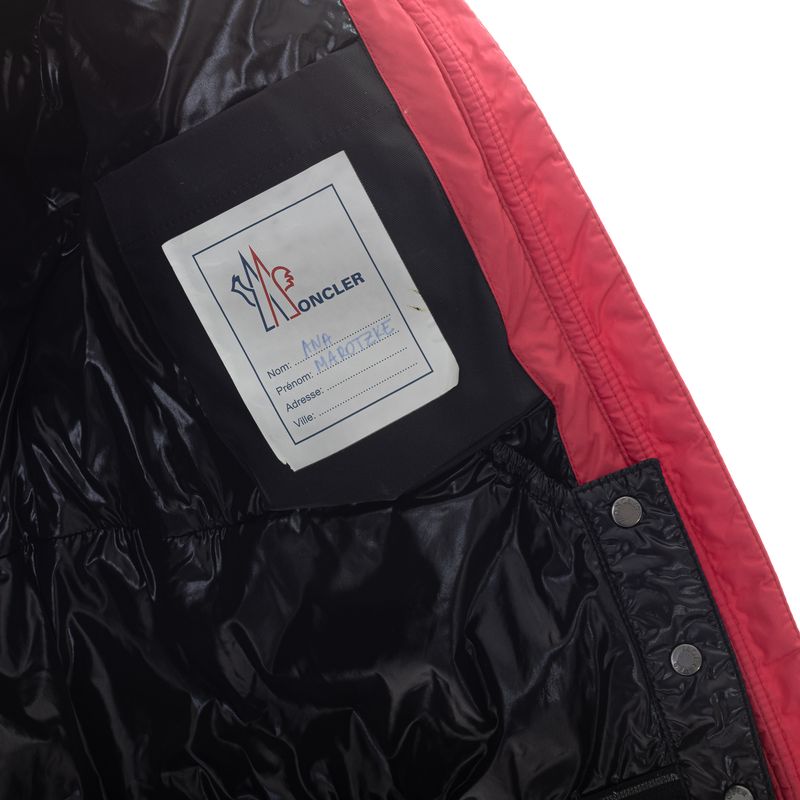 Casaco-Moncler-Metalasse-Vermelho-e-Preto-Infantil