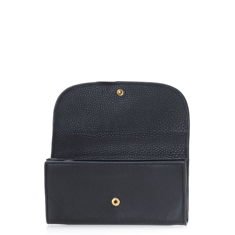 Carteira-Gucci-1973-Continental-Couro-Preto