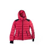 Casaco-Moncler-Metalasse-Vermelho-e-Preto-Infantil