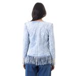 65694-Blazer-Balmain-Jeans-com-Franjas-verso