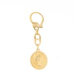 Chaveiro-Vintage-Medalha-Dourada
