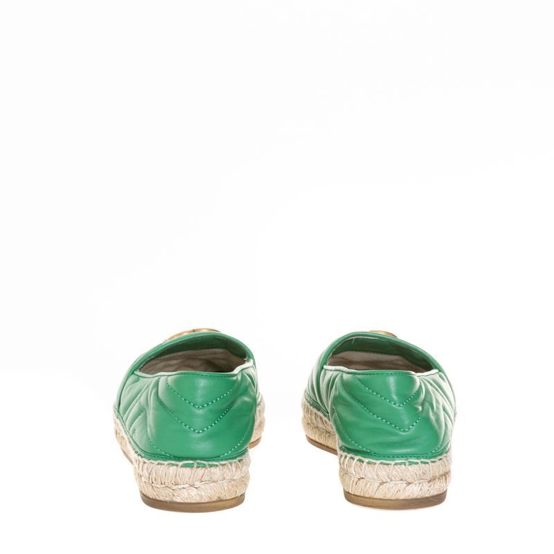 Espadrille-Gucci-Double-G-Verde