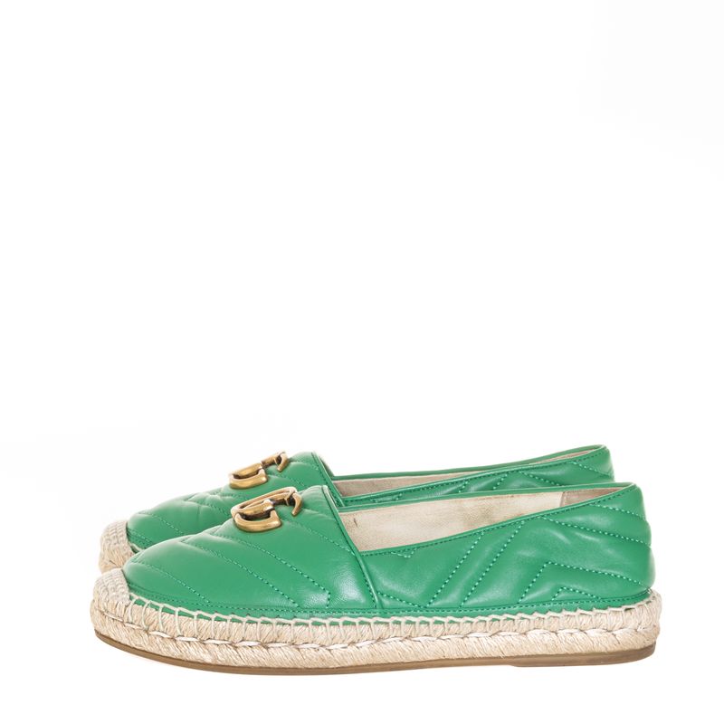 Espadrille-Gucci-Double-G-Verde