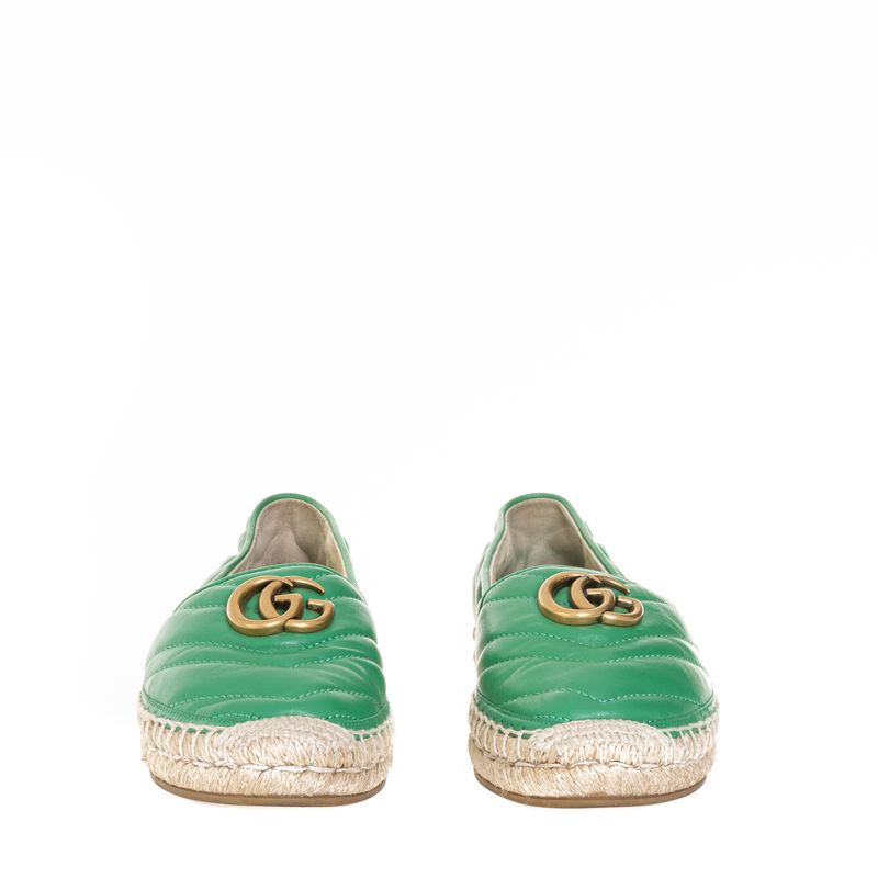 Espadrille-Gucci-Double-G-Verde