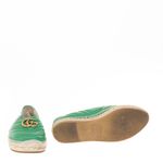 Espadrille-Gucci-Double-G-Verde