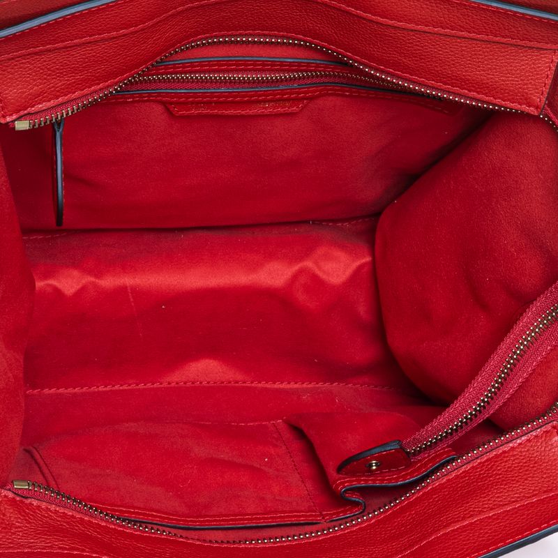Bolsa-Celine-Luggage-Vermelha