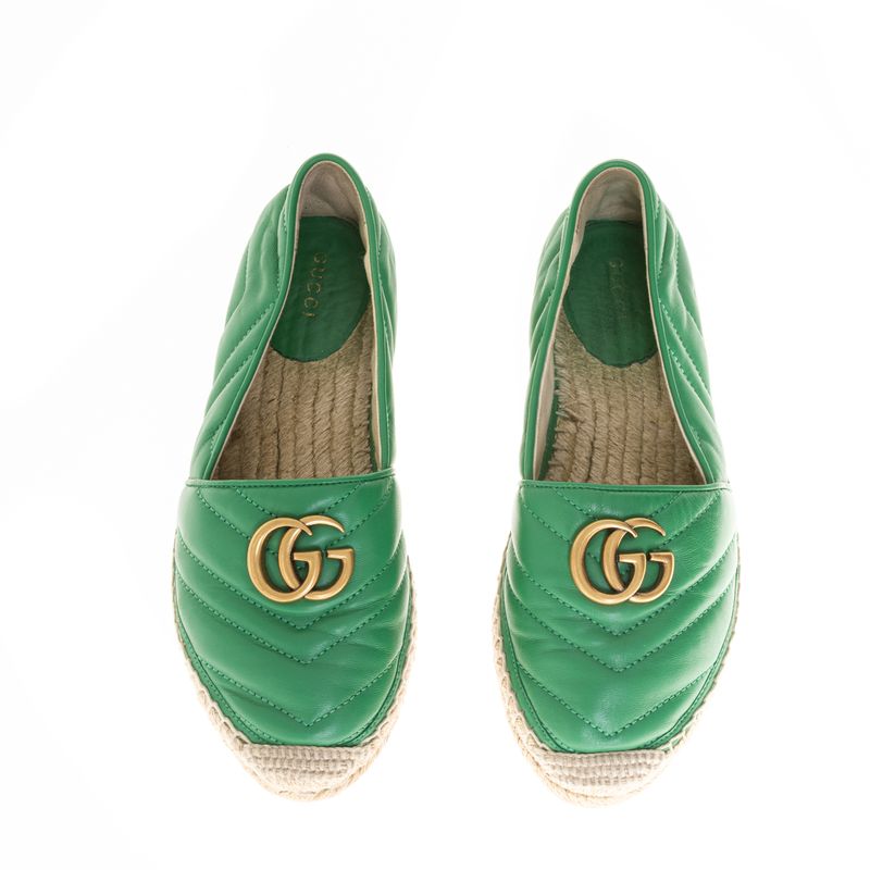 Espadrille-Gucci-Double-G-Verde