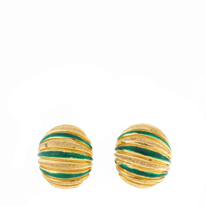 65748-Brinco-de-Pressao-Vintage-Dourado-Meio-Circulo-Esmaltado-Verde-1