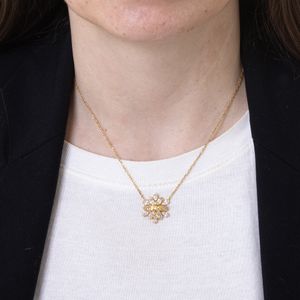 Colar Carla Amorim Espírito Santo Iluminado Ouro Amarelo
