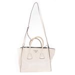 Bolsa-Prada-Glace-Calf-Twin-Pocket-Creme