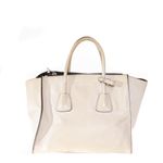 Bolsa-Prada-Glace-Calf-Twin-Pocket-Creme