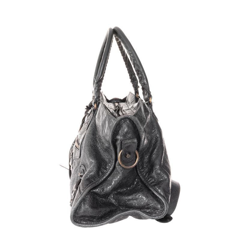 Bolsa-Balenciaga-Motocross-Couro-Preta