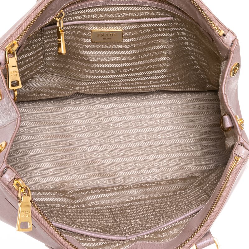 Bolsa-Prada-Galleria-Couro-Saffiano-Lux-Double-Zip-Rose