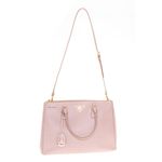 Bolsa-Prada-Galleria-Couro-Saffiano-Lux-Double-Zip-Rose