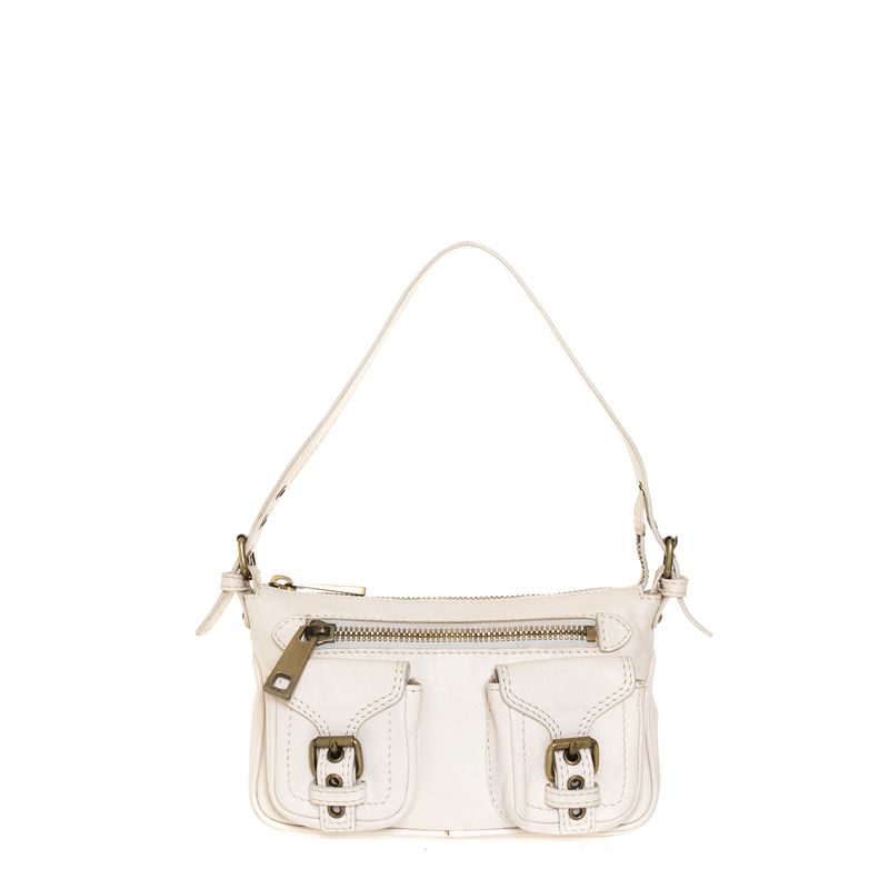 Bolsa-Marc-Jacobs-Couro-Branca-Mini