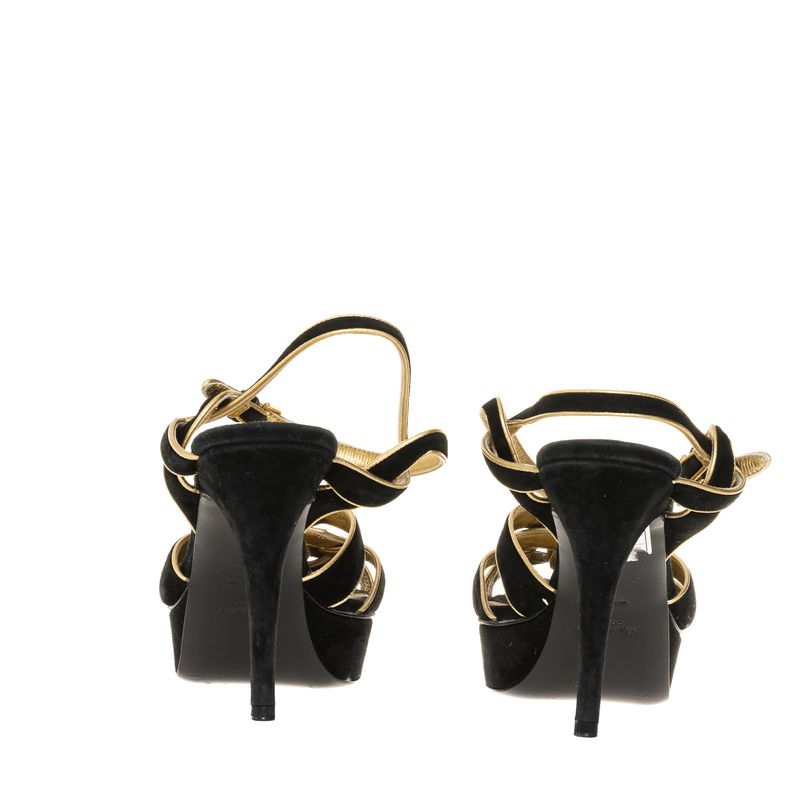 Sandalia-Saint-Laurent-Tribute-Camurca-Preta-e-Dourado