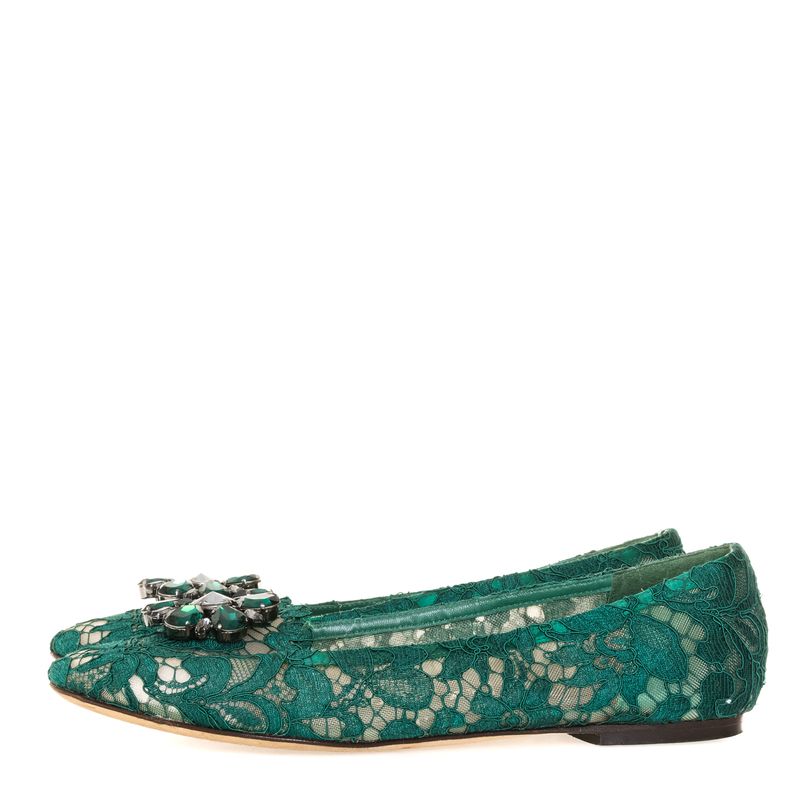 Slipper-Dolce---Gabbana-Vally-Verde-Escuro