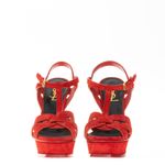 Sandalia-Saint-Laurent-Tribute-Camurca-Vermelha