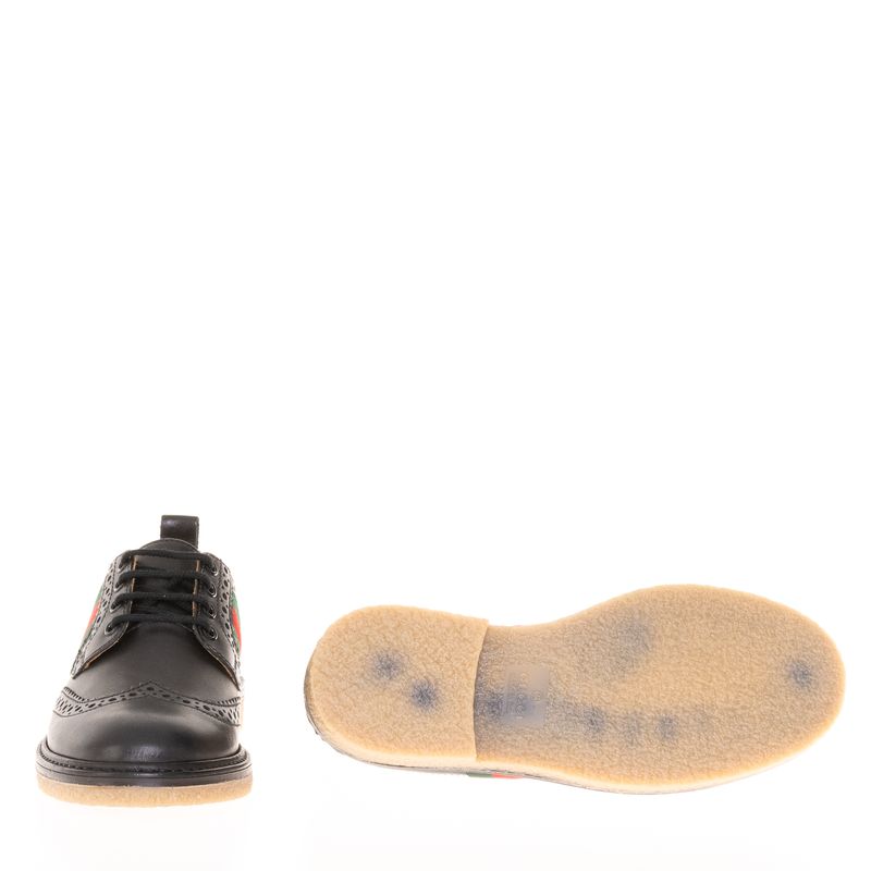 Sapato-Gucci-Derby-Couro-Preto-Faixa-Web-Lateral
