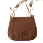 Bolsa-Carolina-Herrera-Castanuela-Reversible-Couro-Caramelo