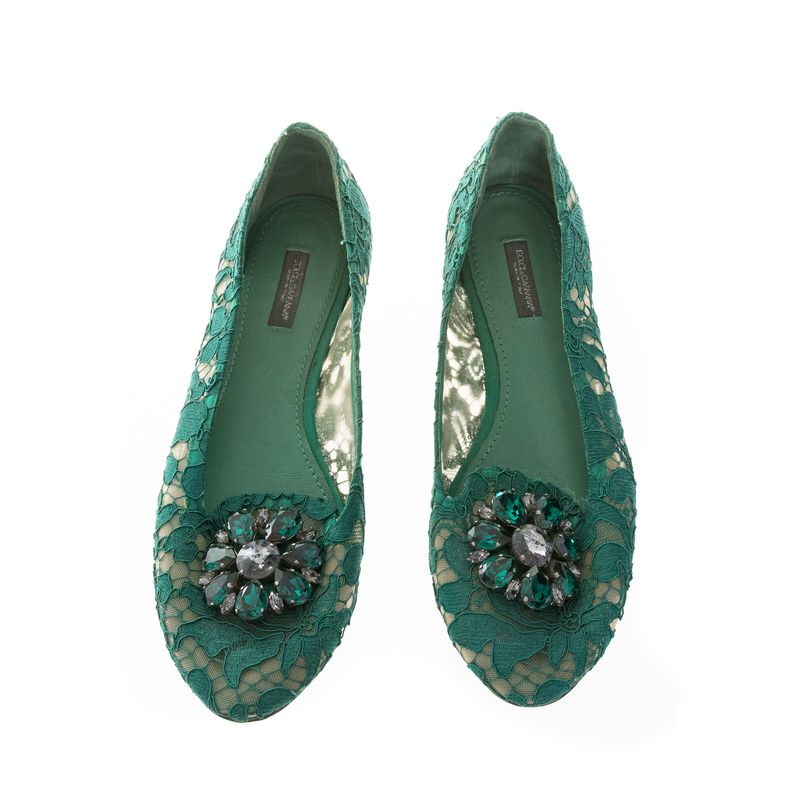 Slipper-Dolce---Gabbana-Vally-Verde-Escuro