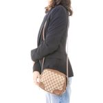 Bolsa-Gucci-Bree-GG-Supreme-Jacquard-Couro-Caramelo