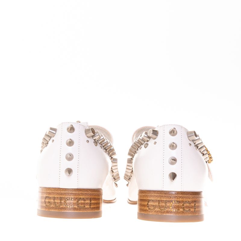 Sapato-Gucci-Rebites-Branco