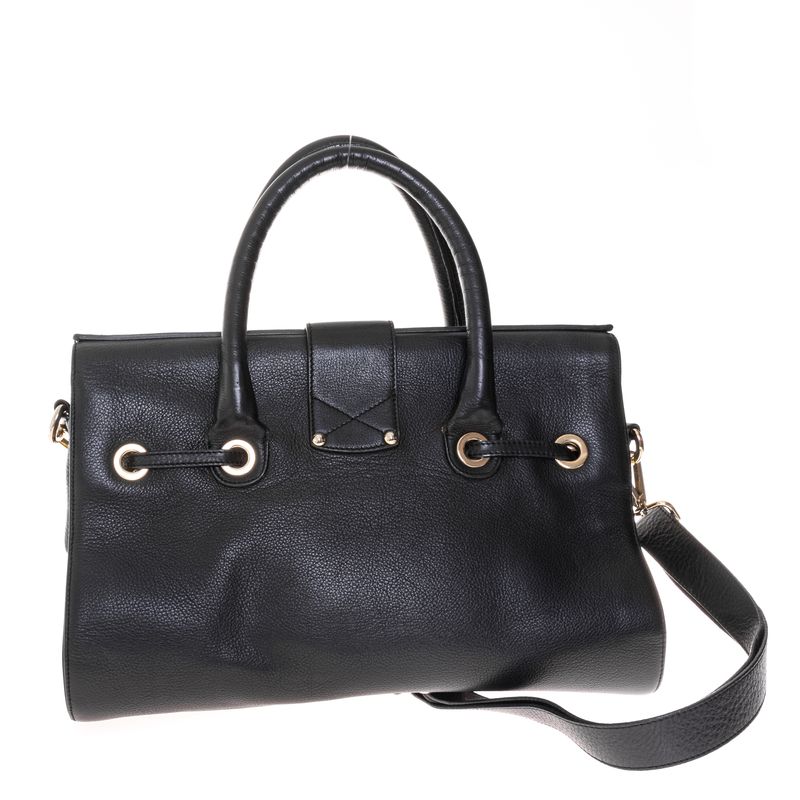Bolsa-Rosalie-Jimmy-Choo-Couro-Preto
