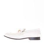 Mocassim-Burberry-Branco-Corrente-Dourada