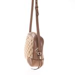 Bolsa-Gucci-Bree-GG-Supreme-Jacquard-Couro-Caramelo
