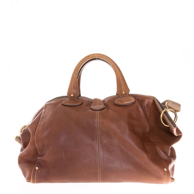 Bolsa-Bally-Couro-Marrom