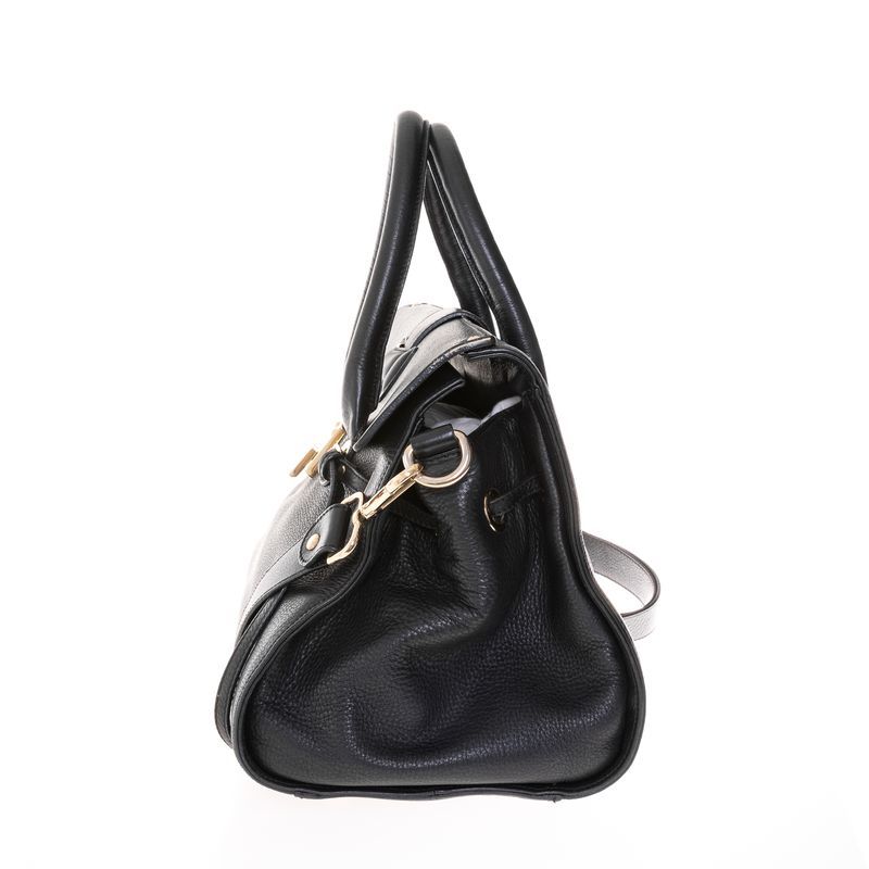 Bolsa-Rosalie-Jimmy-Choo-Couro-Preto